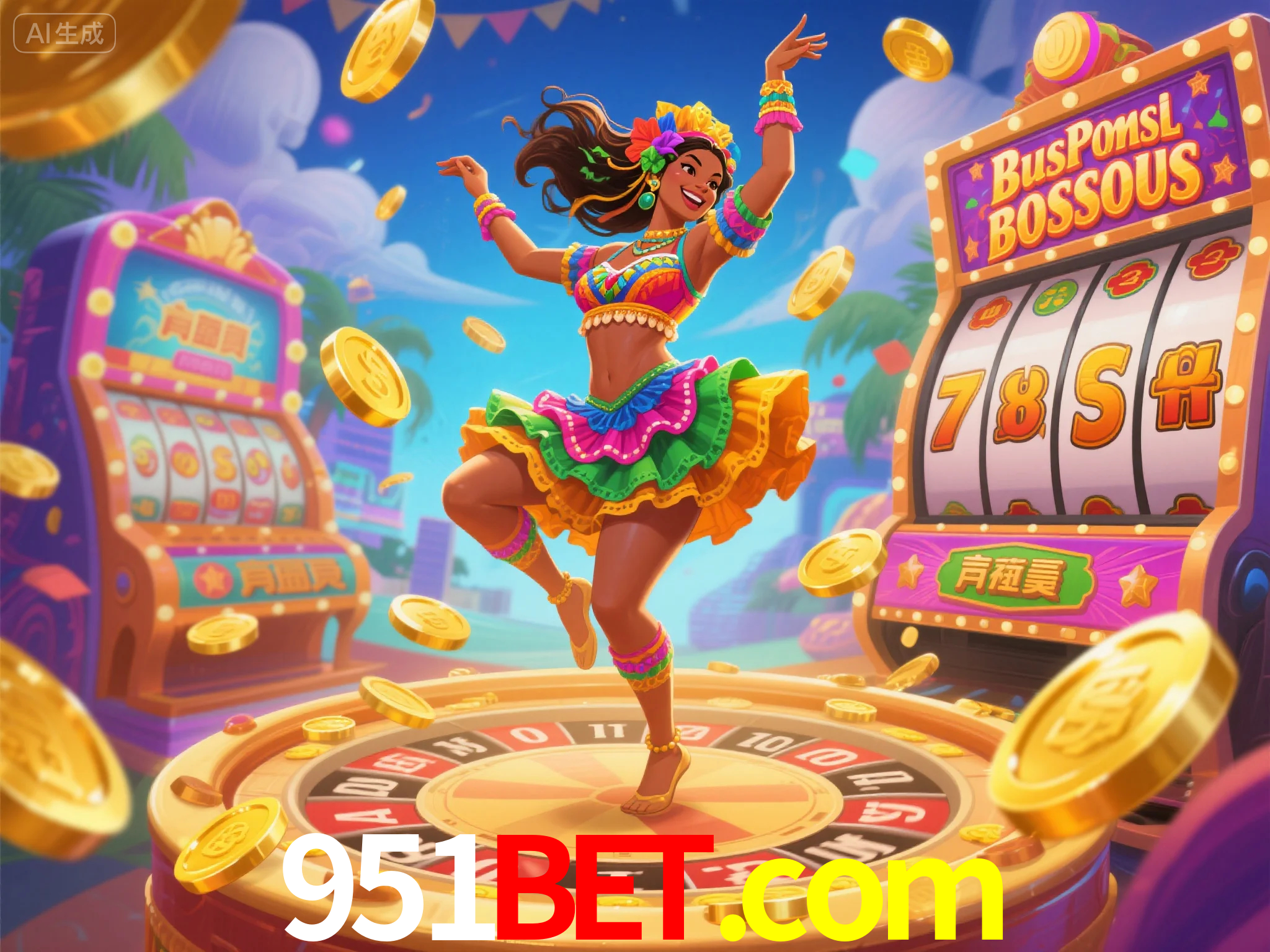 gold frontier jackpots game image